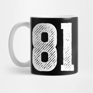 Eighty One 81 Mug